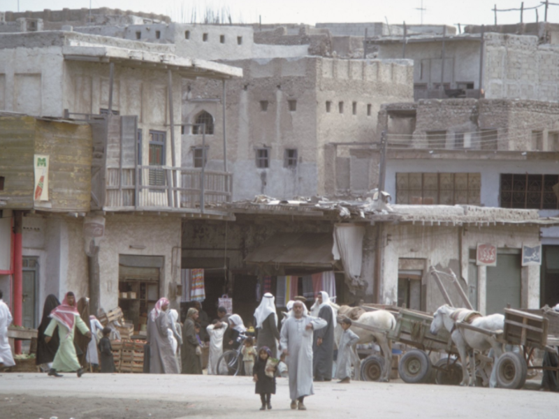 The local population protested the regime's plan, seeing it as yet another oppressive and unnecessarily violent move. The historical architecture of the neighborhood is seen as a part of the local identity and heritage. 
(Source: Twitter @AngryQatifi)