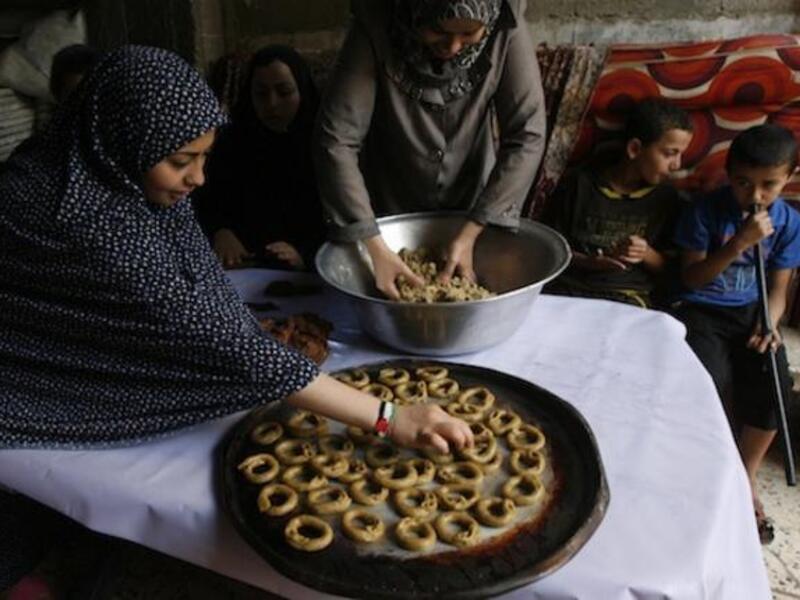 Palestine Eid dare cookies Gaza