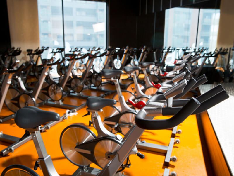 spin class gym