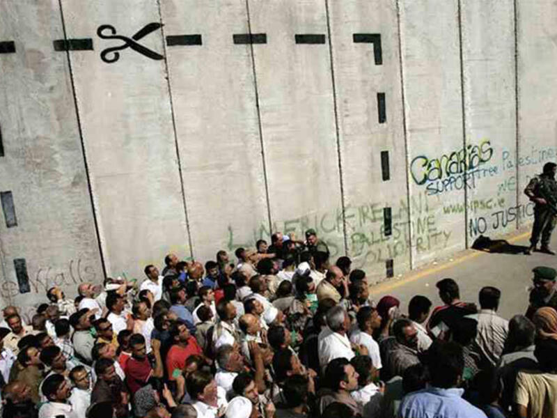 Did you know that Banksy wrote books? His first was a collection of stencils, graffiti, quotes and a beginners guide to painting with stencils. About his “cut here” painting on the Israeli West Bank barrier wall, he wrote, “A wall is a very big weapon. It’s one of the nastiest things you can hit someone with.”