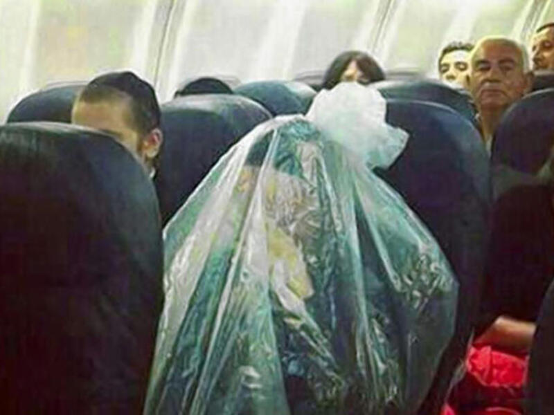 jewish man in a bag