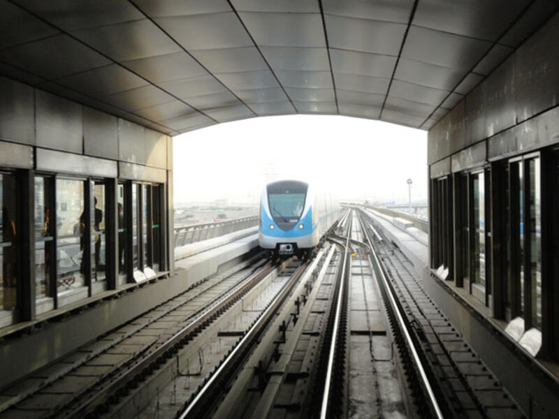 World’s longest automated train - Dubai Metro is the first urban train network in the Arabian Peninsula. Guinness declared Dubai Metro to be the world's longest fully automated metro network with a route length of 47 miles. Its stations are now being hyped as the “most beautiful train stations in the world."