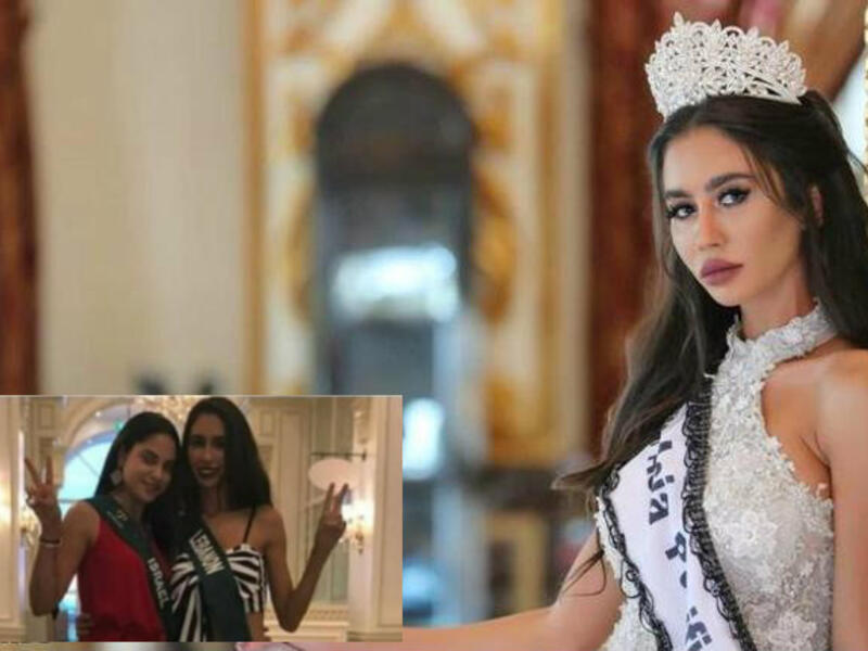 أعلنت مؤسسة "السوسن" اللبنانية تعليق مشاركة سلوى العكر من مسابقة ملكة جمال الأرض اثر التقاطها صورة مع نظيرتها الاسرائيلية.