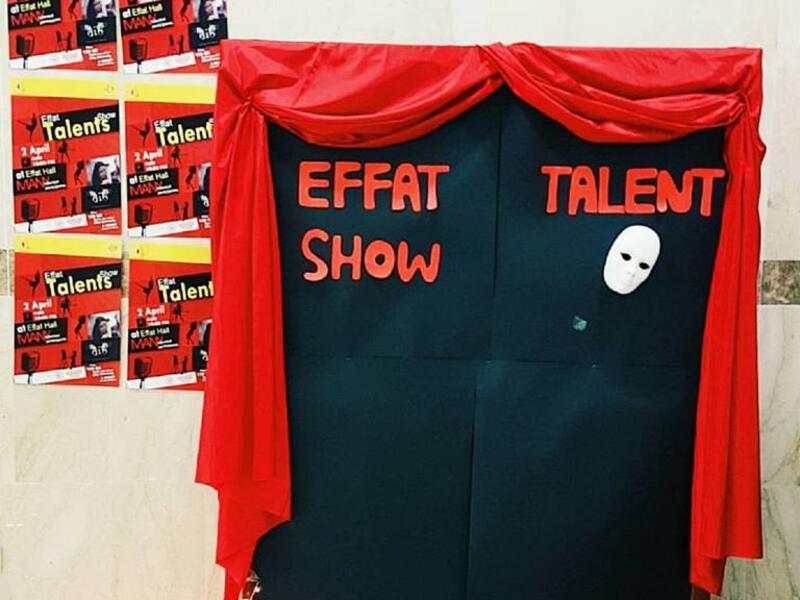 Saudi students made a university talent show, and some were outraged by the event (Facebook)