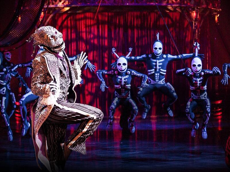 Cirque Du Soleil performs in Riyadh. (Twitter)