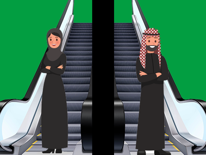Gender segregation is the way to advance women’s rights. At least, that is according to some Saudis on Twitter (Albawaba/Rami Khoury)