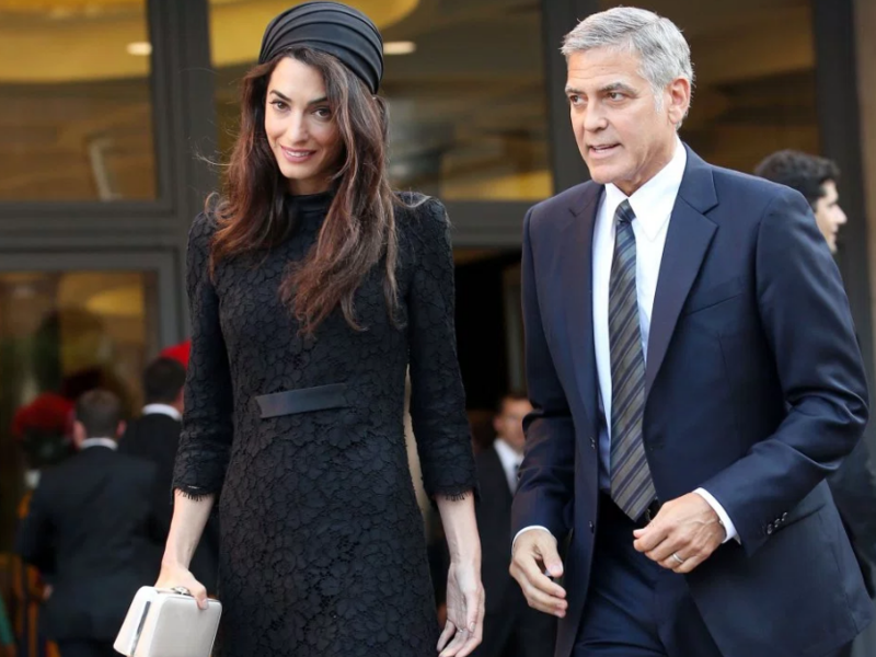 George and Amal Clooney