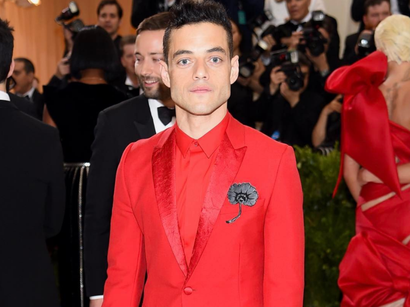 Rami looked awesome at the 2017 Met Gala. (Instagram)