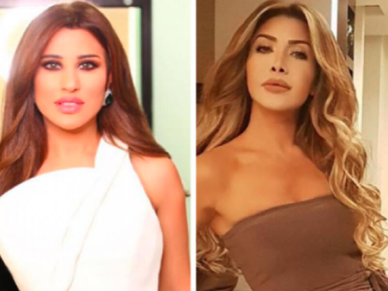 Najwa and Nawal sporting casual looks of one slick color