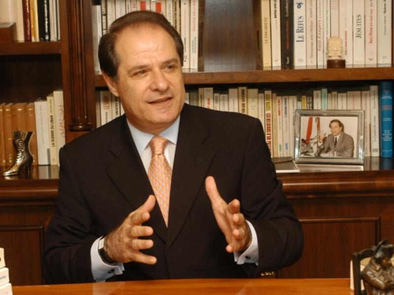 Labor Minister Sejaan Azzi. (AFP/File)