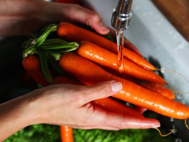 Carrot —Curiously not mentioned. But it is safe to assume that this root vegetable would fall under the 'penis-resembling'  camp of banned 5-a-day.
