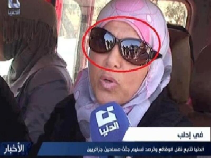 الشبيحة في عدسات النظارة 