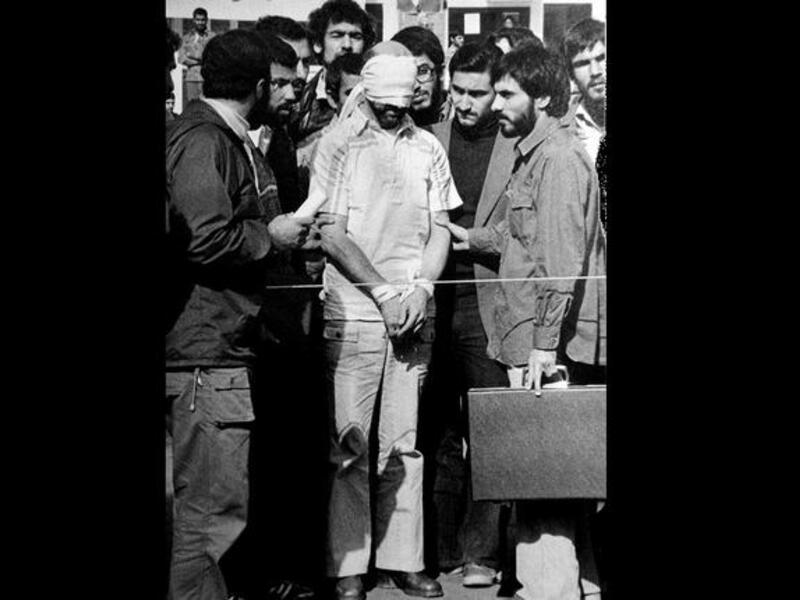 Iran's US Hostage Crisis: The Islamic revolution of 1979 strained relations between Iran & its Arab neighbors, let alone Iran & the 
US. Khumeini expressed his intention to export the revolution to the Muslim world. The Islamic Republic was viewed as a threat.
After Iraq's Kuwait invasion, the Iran threat was mitigated given Iraq's misconduct. 