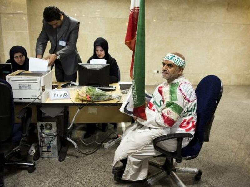 Ali Nassiri certainly dressed to impress but isn’t considered likely to make it through to the next stage.
