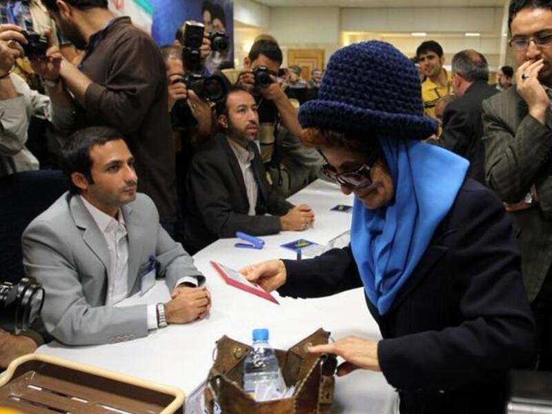 The chances of Atrat Kazemi making the final cut are slim but her candidacy is a sign that women haven’t been forgotten in Iranian politics.