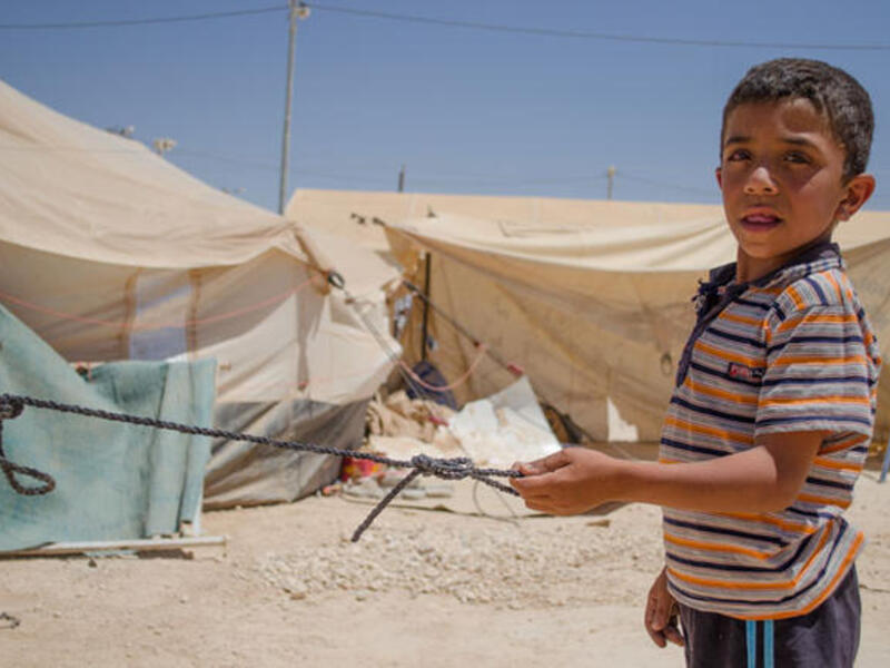 مخيم الزعتري للاجئين