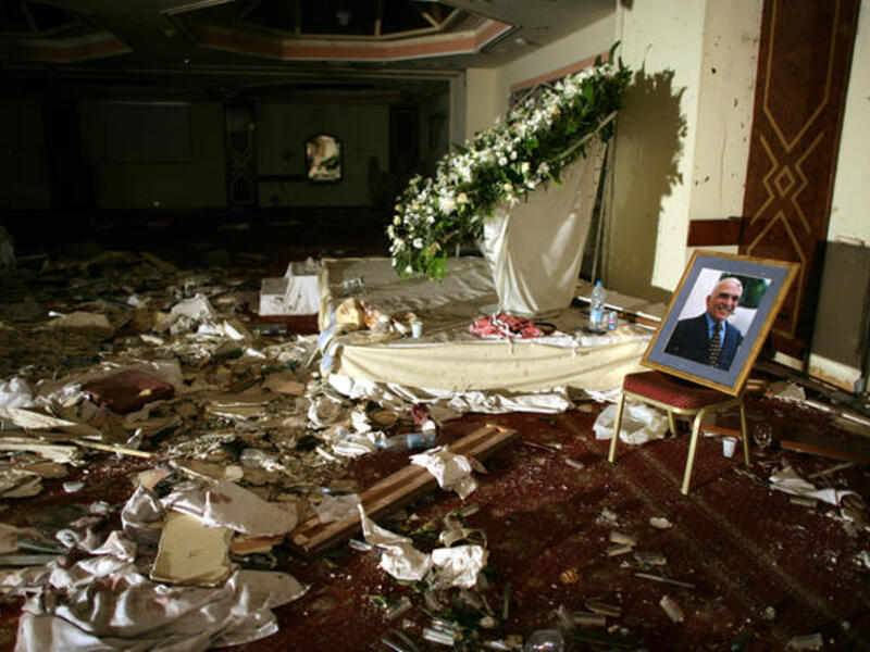 November 9, 2005, Suicide bombers merged into a wedding crowd in the Radisson SAS Hotel in Amman, Jordan, with three other hotels targeted in the same night leaving 60 people dead and hundreds injured.
