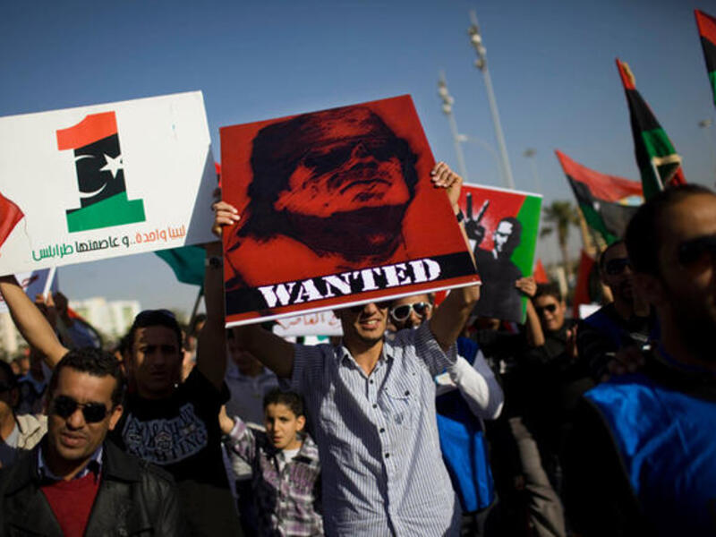 Libya protests Qadaffi