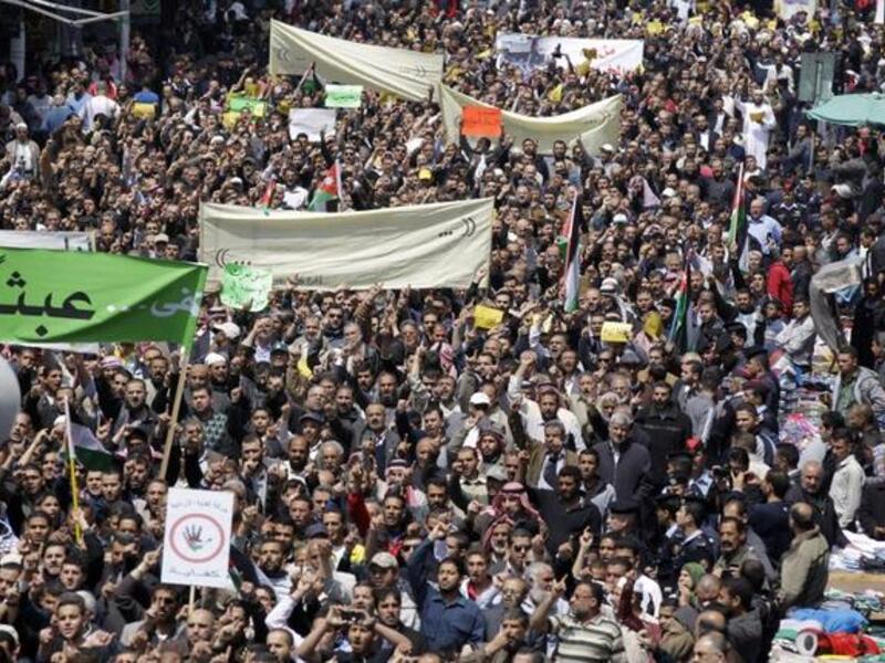 Jordan Amman Brotherhood protest