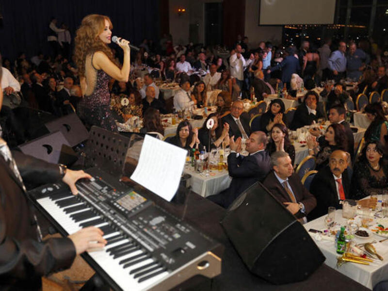 رولا سعد في حفل رأس السنة 2013 في لبنان
