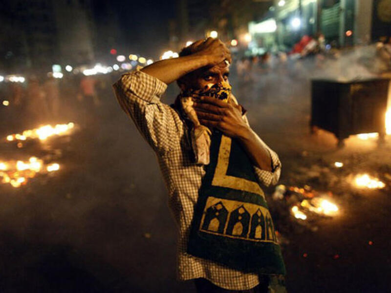Muslim Brotherhood pro Morsi clashes july 16, Cairo