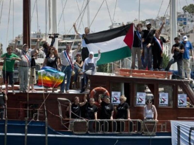 The Canadian ship The Tahrir pulled out of the Gaza Freedom Flotilla II over the weekend, 10th July.
Leaving only the French ship the Dignity El Karameh and the Swedish-Norwegian-Greek ship, Juliano,. Many activists
were forced to drop out, chiefly because they had to return to jobs.