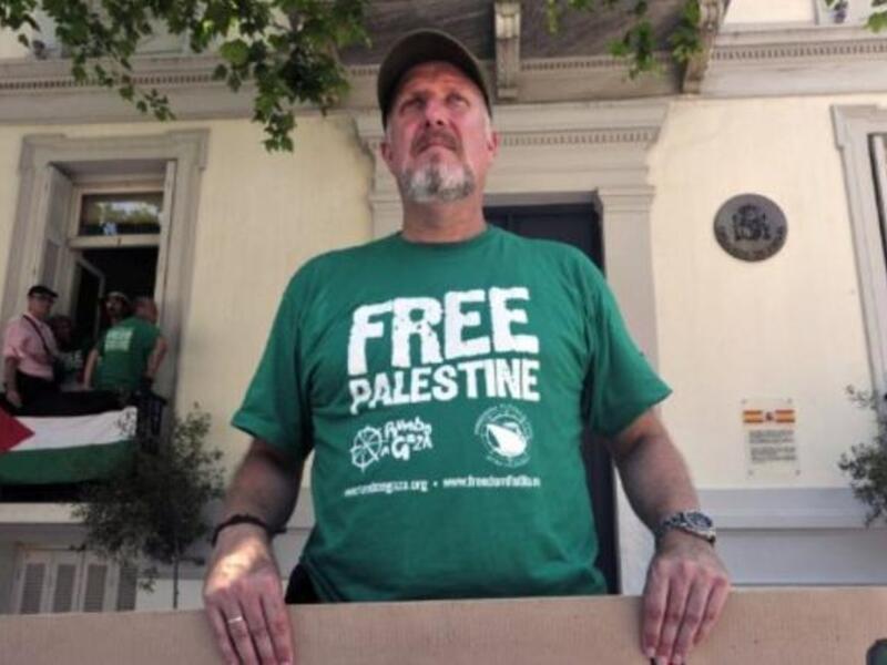 Going where some oldies had gone before! Many of the delegates to this peaceful mission had taken leave
from work to be here and after numerous delays and bureaucratic tie-ups got stranded.  By now, resuming  their land-lives. 
Old-timers were returnees from a successful  2008  sailing into Gaza.