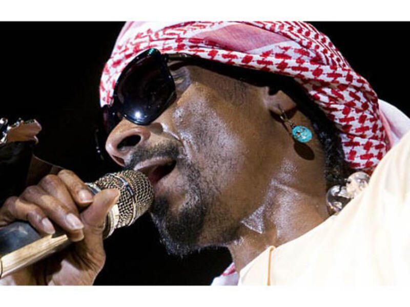 المغني الأمريكي الشهير سنوب دوغ. 
