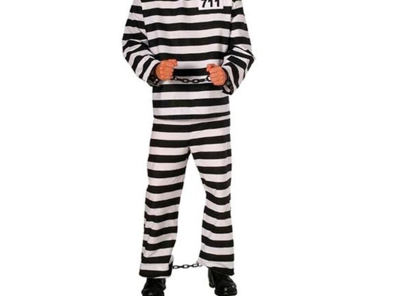 Oh how the mighty do fall and land flat on their backs: Times have been better for Mubarak, as right now we're more likely to see him clad in this typical convict get-up, characteristic
prison-striped uniform than in his former pin-'striped' signature-tailored suit-- See next...