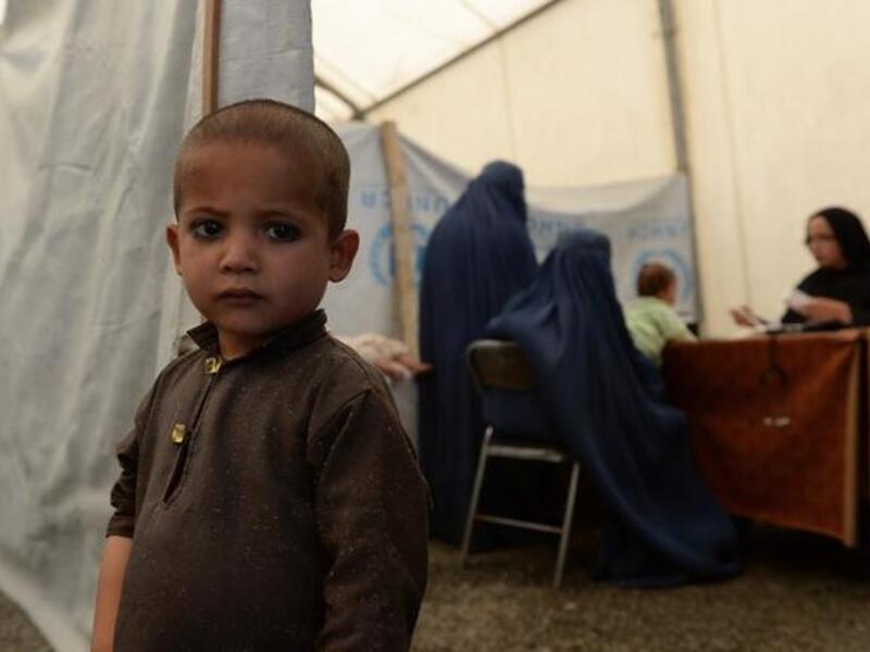 War and other crises drove one person from their home every 4.1 seconds last year, the UN refugee agency reported, pushing the number of people forcibly displaced to a two-decade high of 45.2 million (Getty)