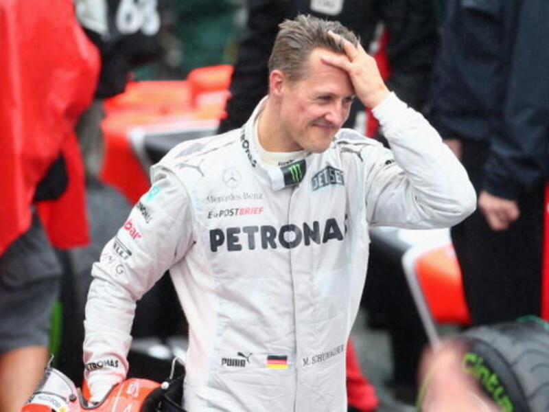 Schumacher receiving muscle training to stop body seizing up in coma