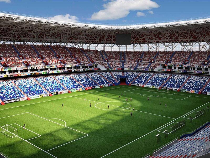 موردوفيا آرينا في سارانسك: يتسع لـ 44,442 متفرجاً.