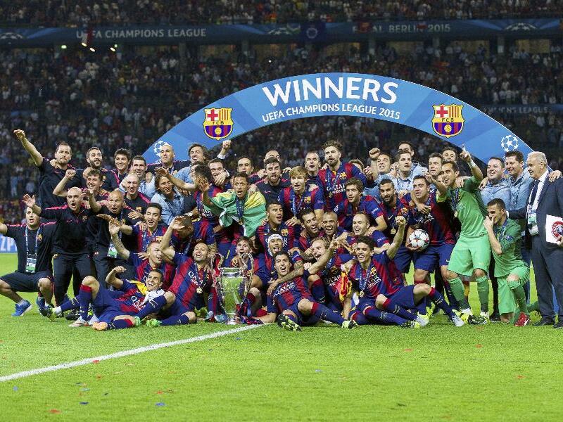 دوري أبطال أوروبا لكرة القدم: قيمة العلامة التجارية لعام 2014: 139 مليون دولار، قيمة العلامة التجارية لعام 2015: 127 مليون دولار.