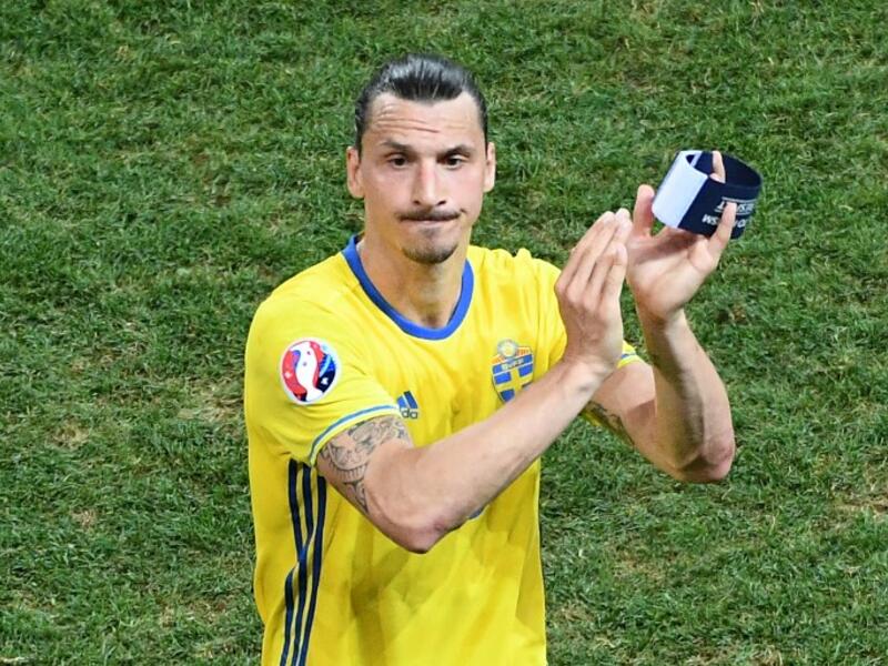 المهاجم السويدي زلاتان إبراهيموفيتش