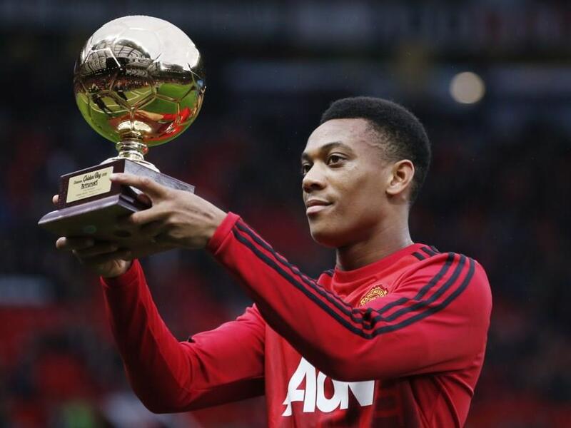 2015: المهاجم الفرنسي أنتوني مارسيال (موناكو)