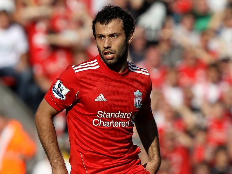 لاعب الوسط الأرجنتيني خافيير ماسكيرانو (من ويست هام إلى ليفربول) عام 