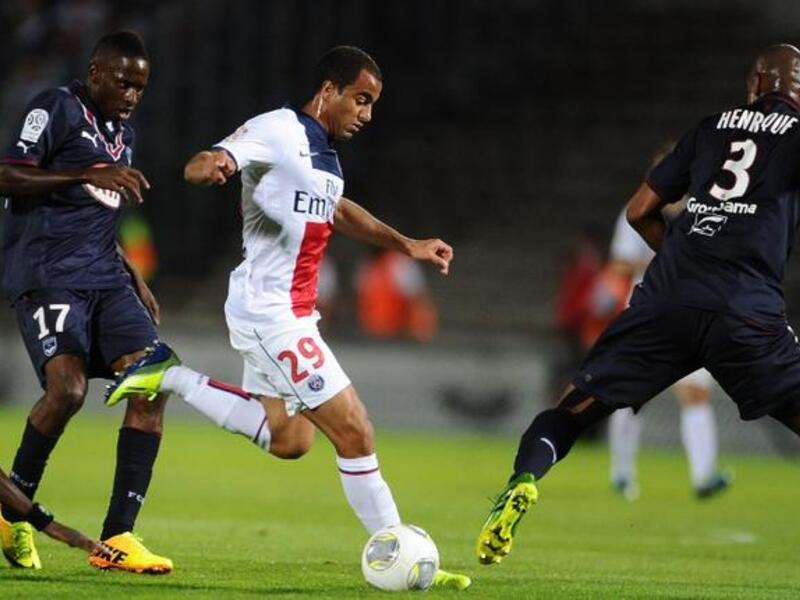 البرازيلي لوكاس مورا لاعب وسط باريس سان جيرمان