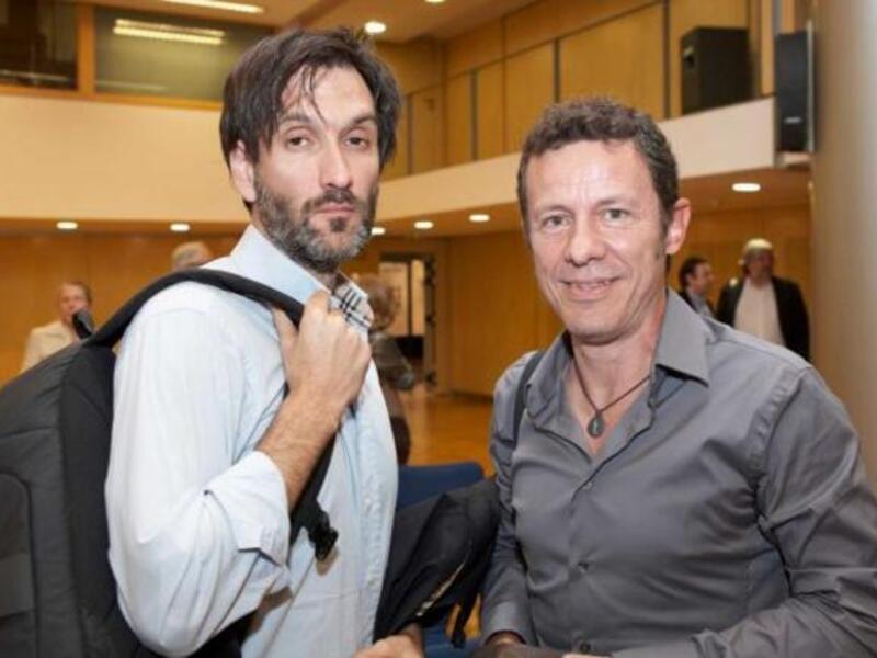 The families of Spanish reporters held in Syria by ISIS have come forward to the media. This photo was taken of the two reporters in 2012. [hdnux]