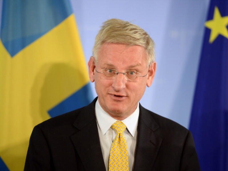 Swedish foreign minister Carl Bildt [AFP]