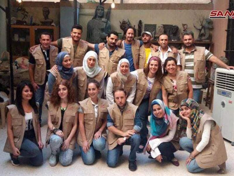 Syrian artists. (Facebook)