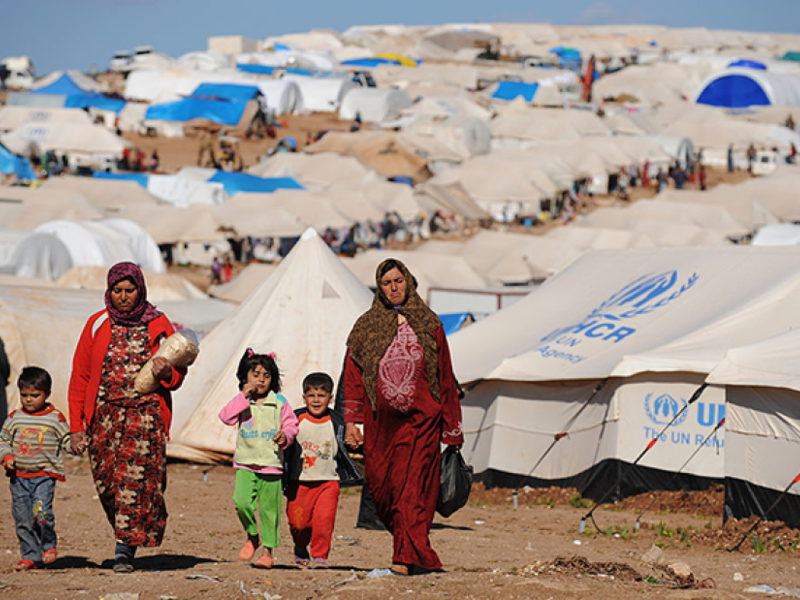 Men delivering humanitarian assistance for the UN and other international charities are trading aid for sexual favors from women in Syria. (AFP/ File Photo)