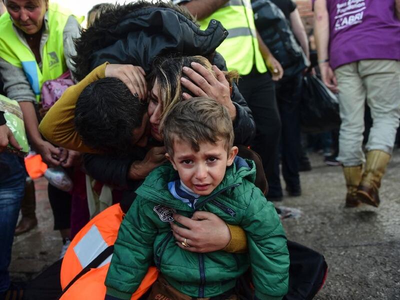 Hundreds of thousands of Syrian's have been forced to flee. (AFP/File)