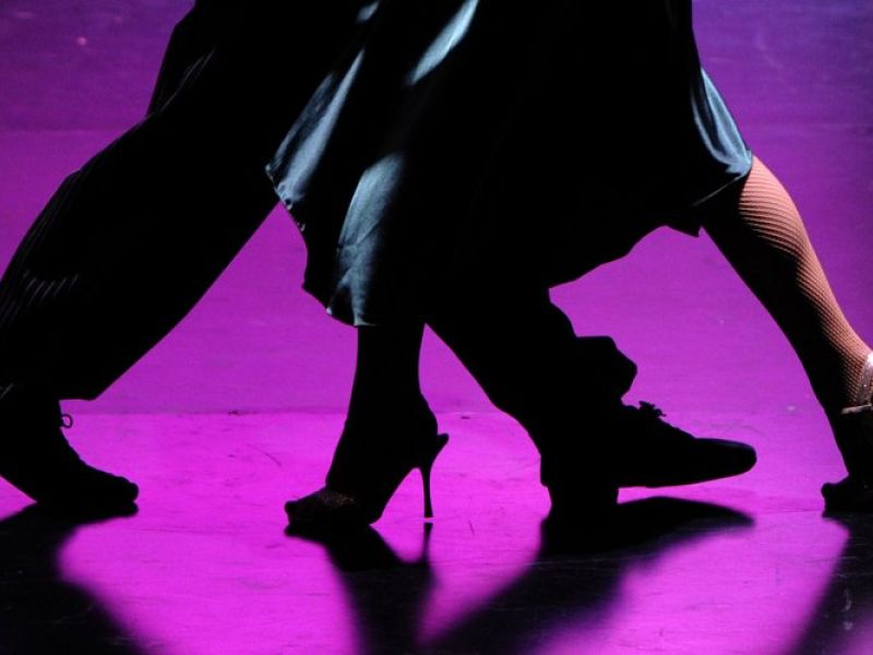 Dance classes are having to be held in secret, as the Iranian government disapproves of gender mixing (AFP/Juan Mabromata) 