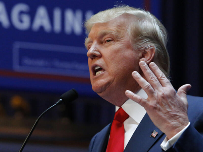 Donald Trump at a campaign rally (AFP/File)