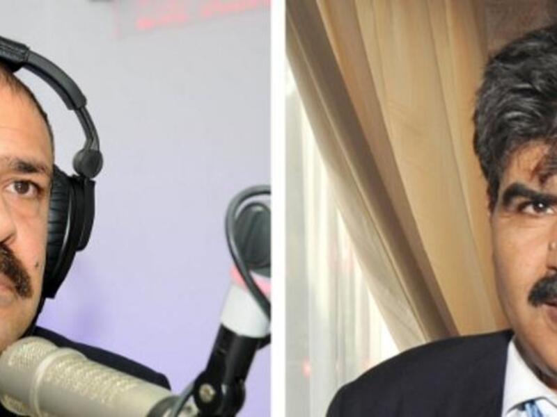 TUNISIA, Tunis : A combination of pictures made on July 26, 2013 shows a portrait of late Tunisian lawyer Chokri Belaid on November 20, 2012 (L) and a portrait of late Tunisian opposition figure Mohamed Brahmi on October 23, 2012.  AFP PHOTO / KHALIL / FETHI BELAID