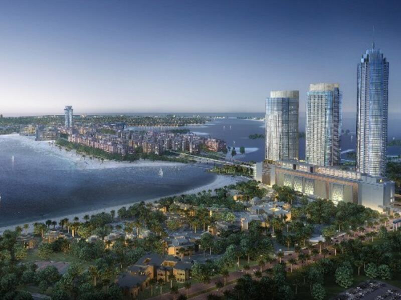 Artist's impression of Nakheel's $280M Palm Gateway Towers. (Nakheel)