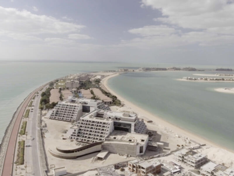 Property analysts say that beach closures aren't new to Dubai, as new projects are being proposed, constantly changing the emirate's skylines.  (Shutterstock)