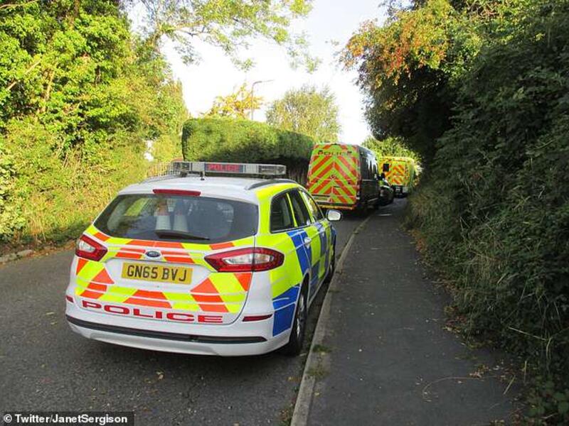 A 28-year-old man, Jack Ralph, has been arrested on suspicion of murdering two women in Kent and was this morning charged. (Twitter)