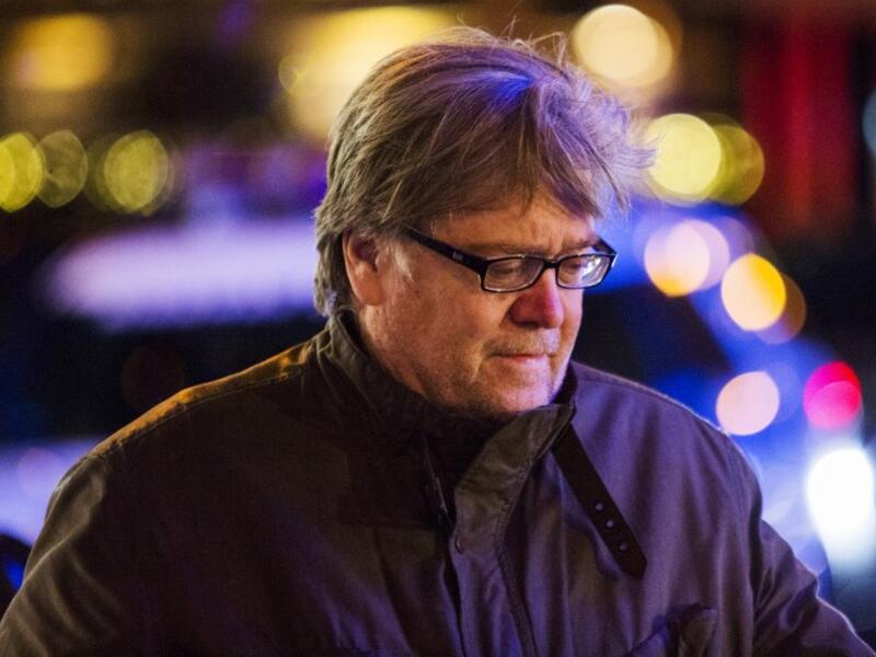 Known for his Islamophobic views, Trump adviser Steve Bannon was sacked on Friday (AFP)