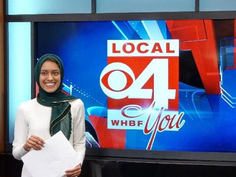 Tahera Rahman, First hijabi US TV reporter defies odds to go on air. (Twitter)